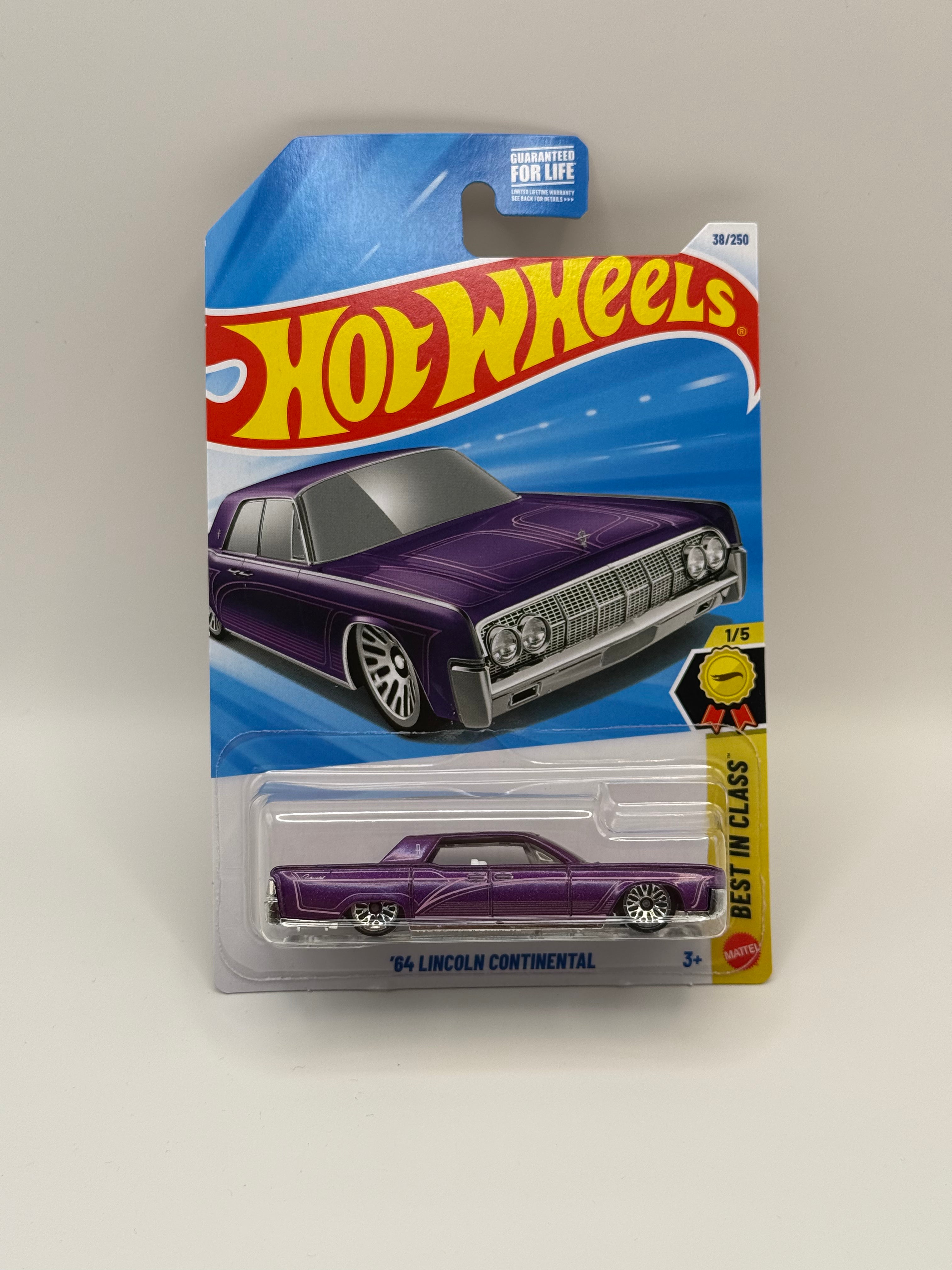 2027 Hot Wheels "A" Case '64 Lincoln Continental