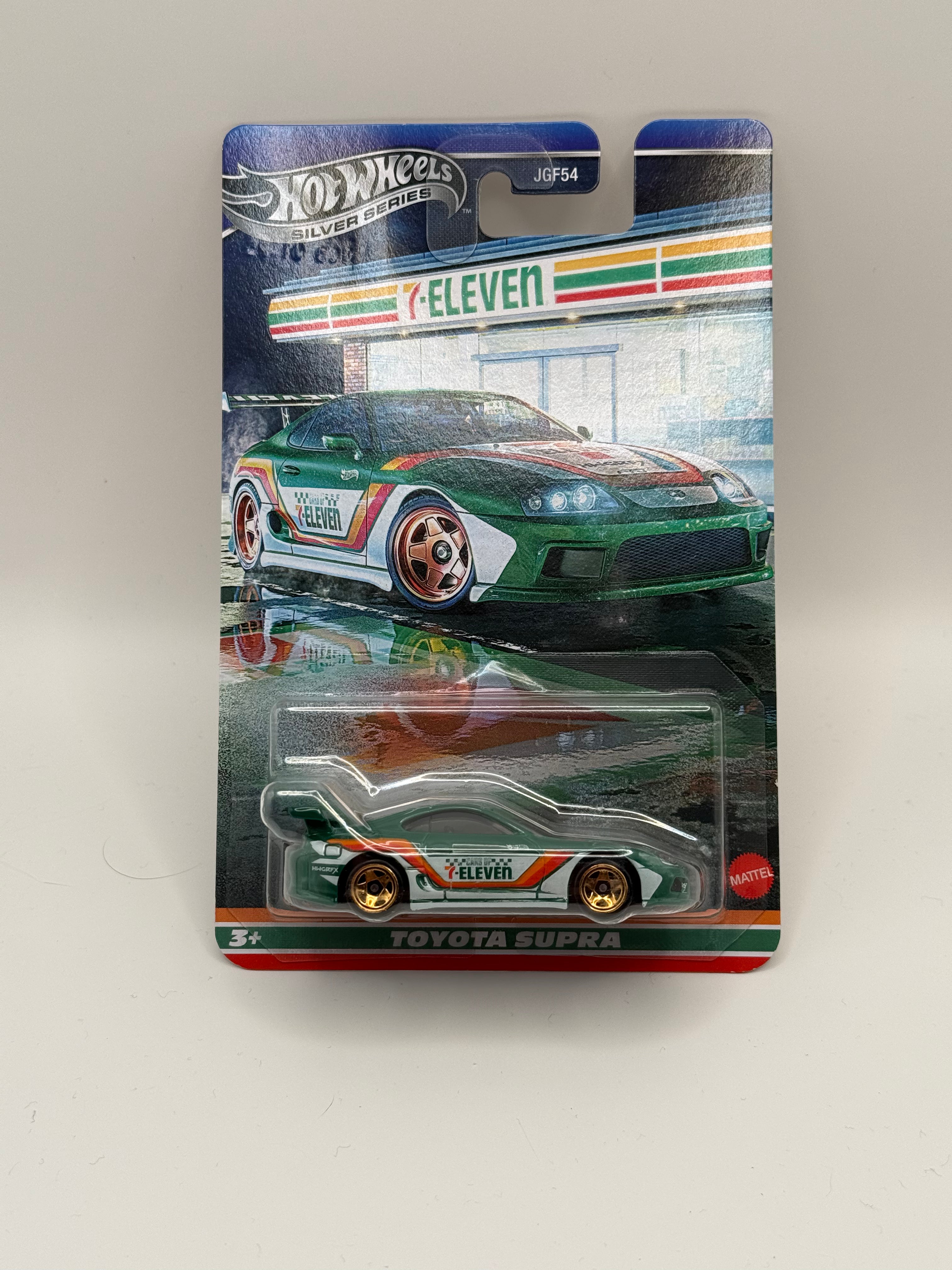 2025 Hot Wheels 7-Eleven Toyota Supra Silver Series