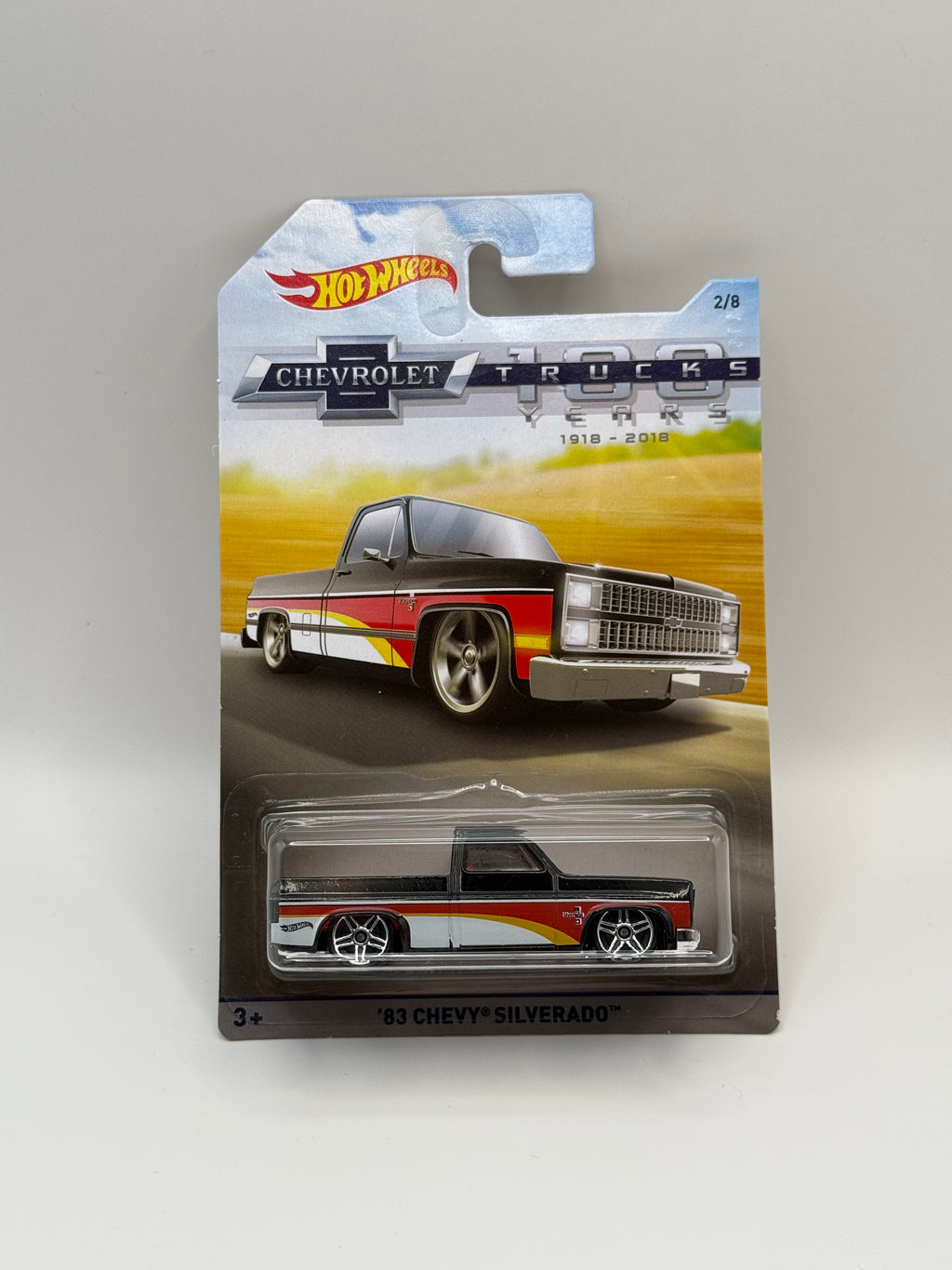 2018 Hot Wheels Chevrolet Trucks 100 Years '83 Chevy Silverado