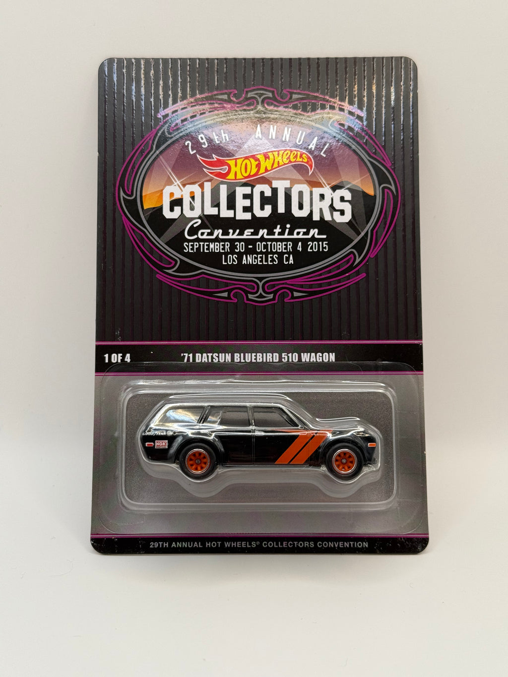Hot Wheels 29th Annual Collectors Convention '71 Datsun Bluebird 510 Wagon