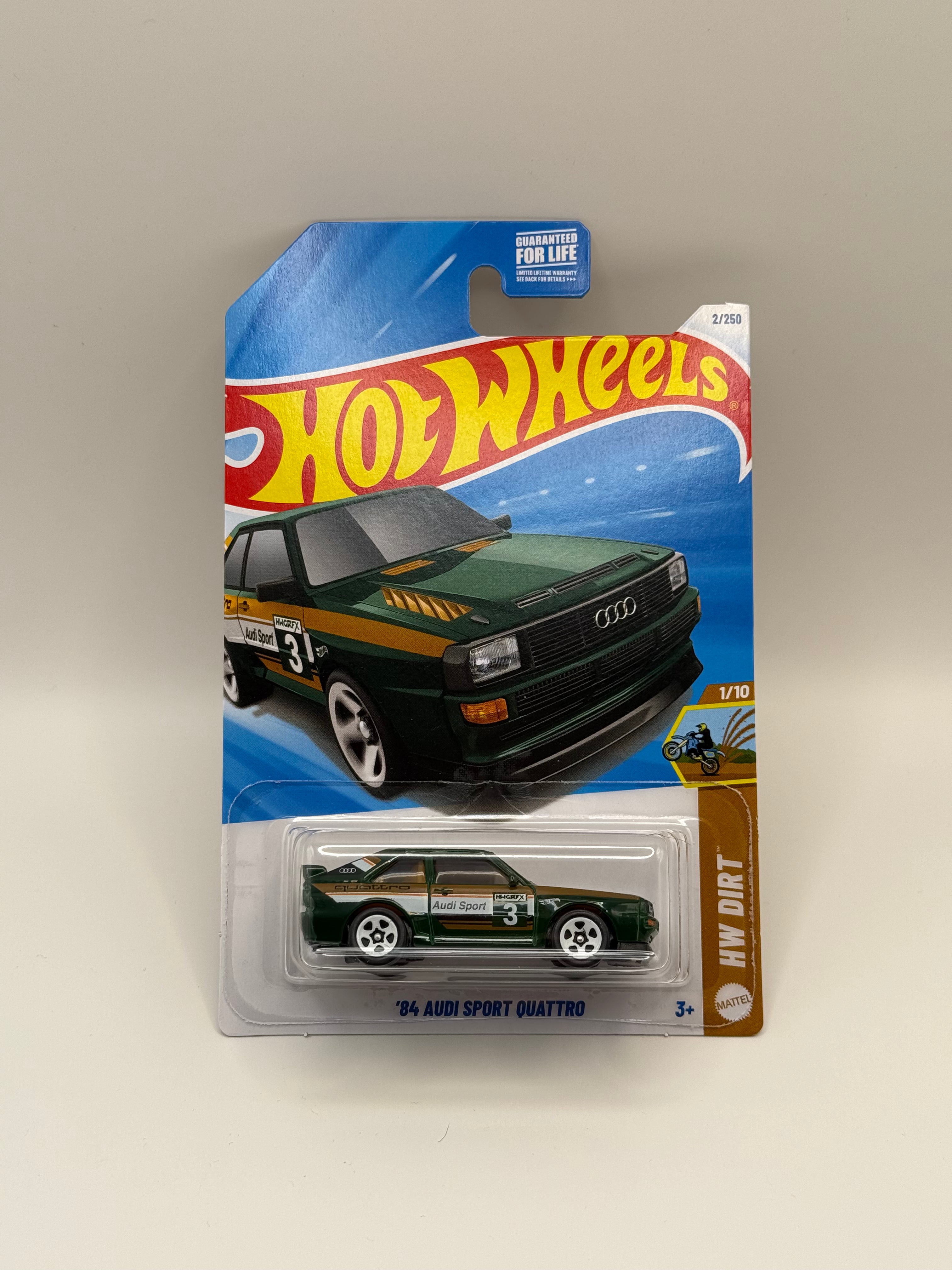 2027 Hot Wheels "A" Case '84 Audi Sport Quattro