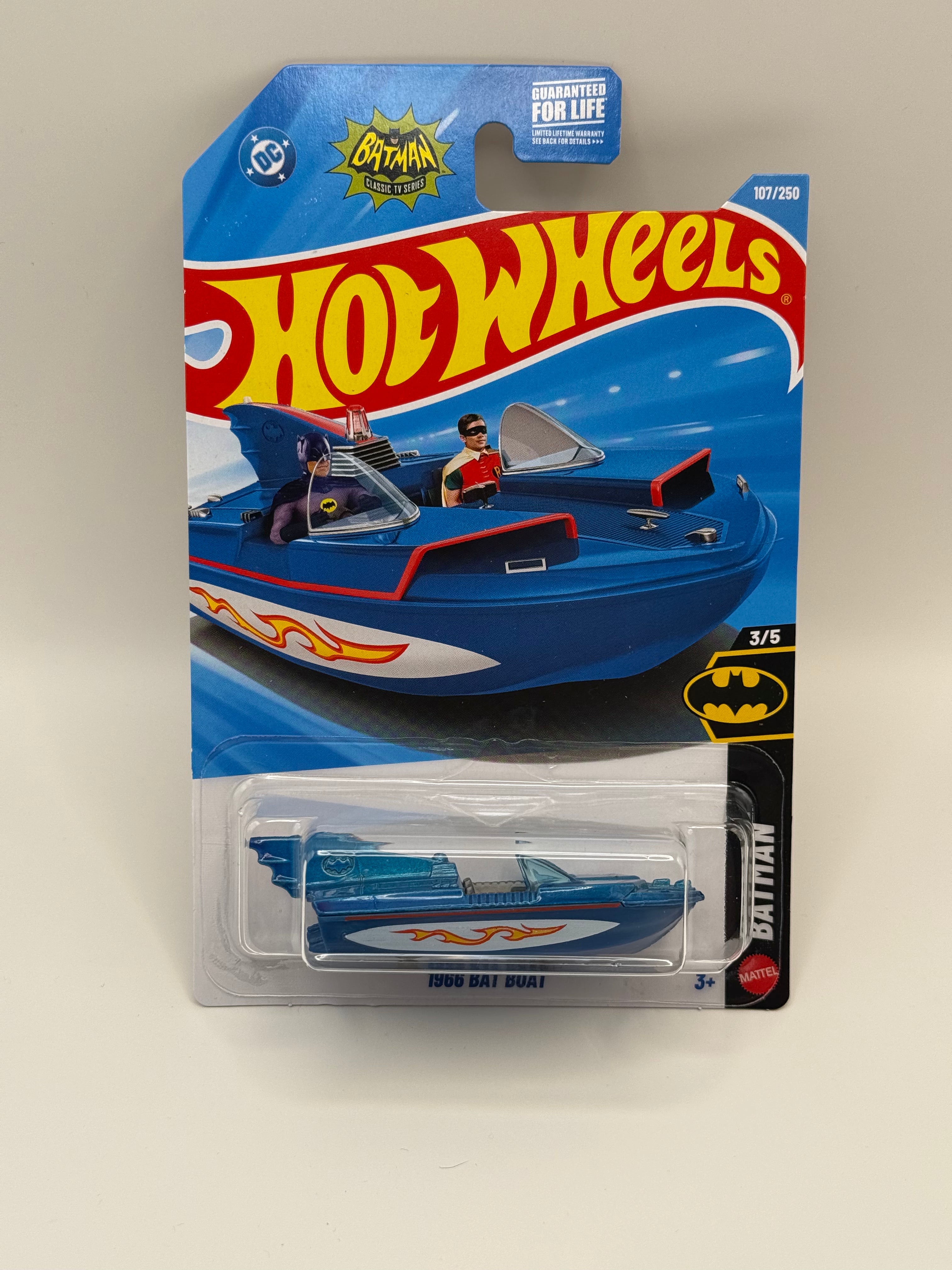 2027 Hot Wheels "A" Case 1966 Bat Boat
