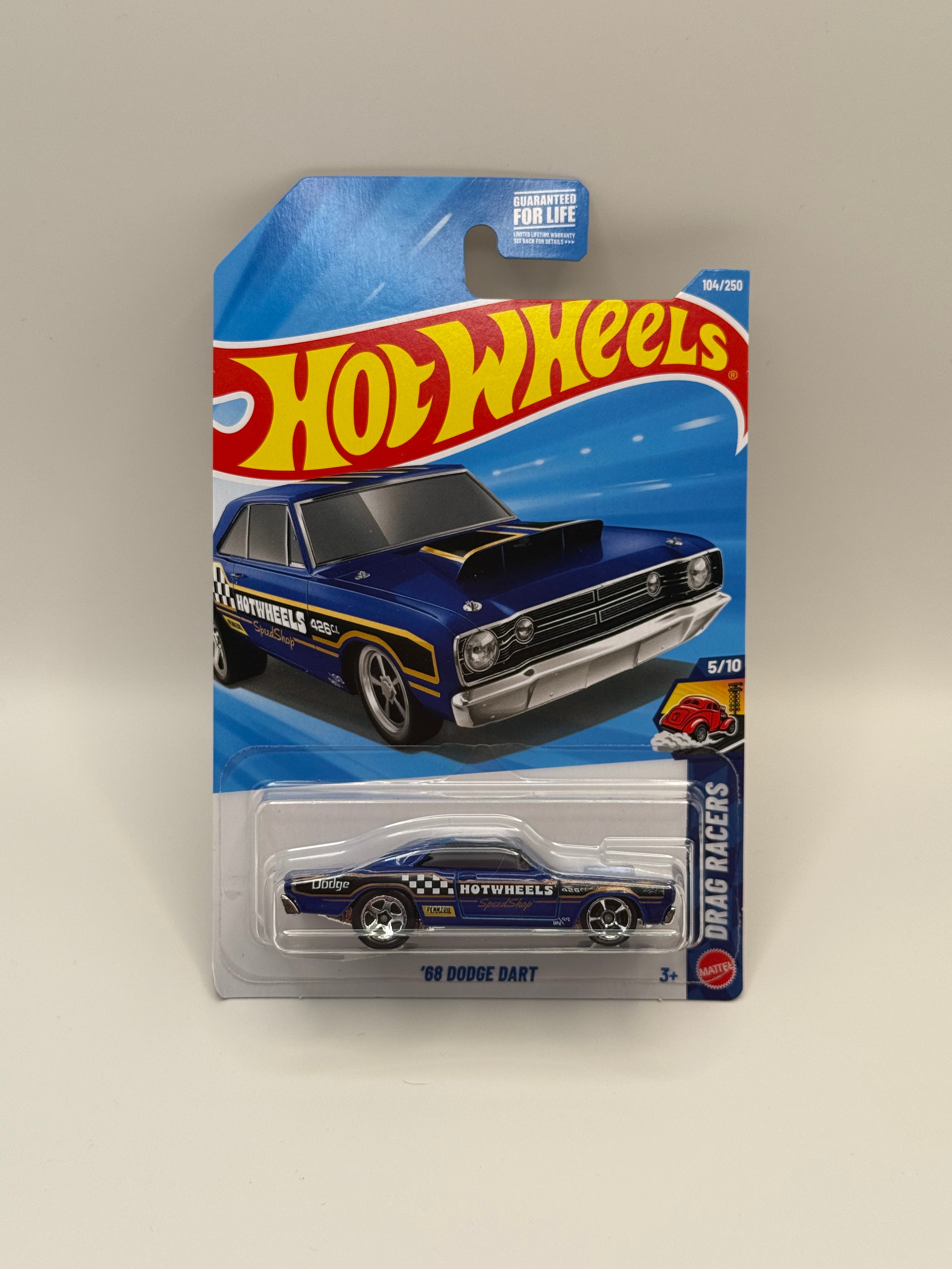 2027 Hot Wheels "A" Case '68 Dodge Dart