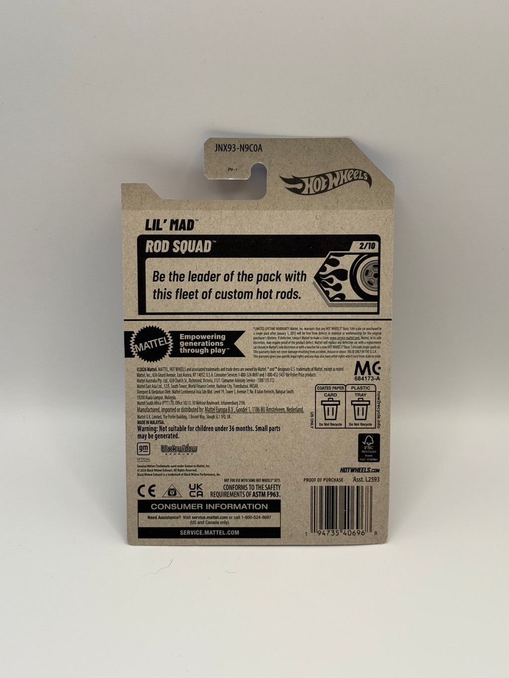 2027 Hot Wheels "A" Case Lil' Mad