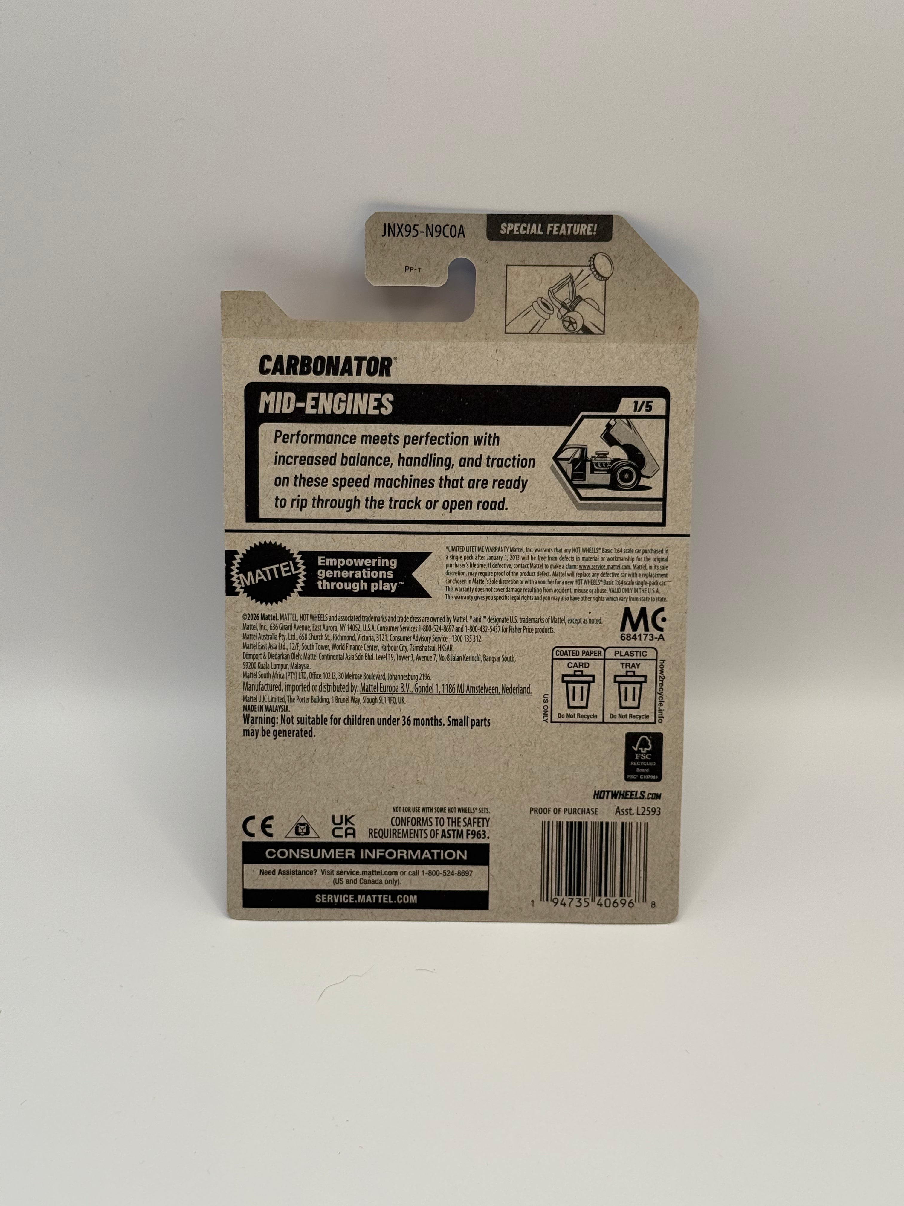 2027 Hot Wheels "A" Case Carbonator