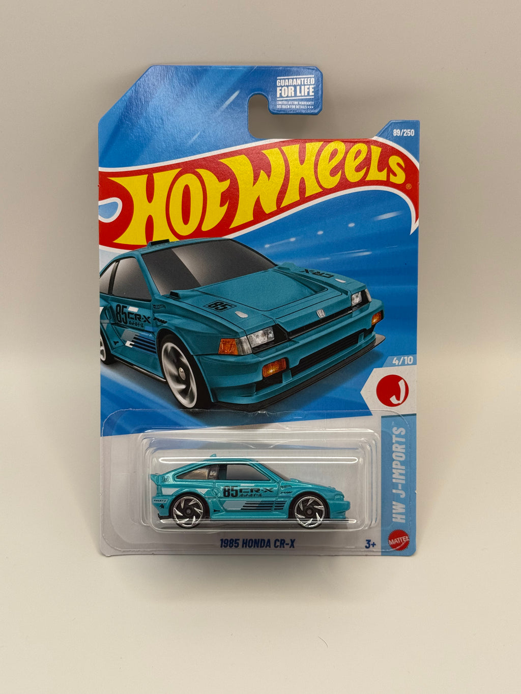 2027 Hot Wheels "A" Case 1985 Honda CR-X