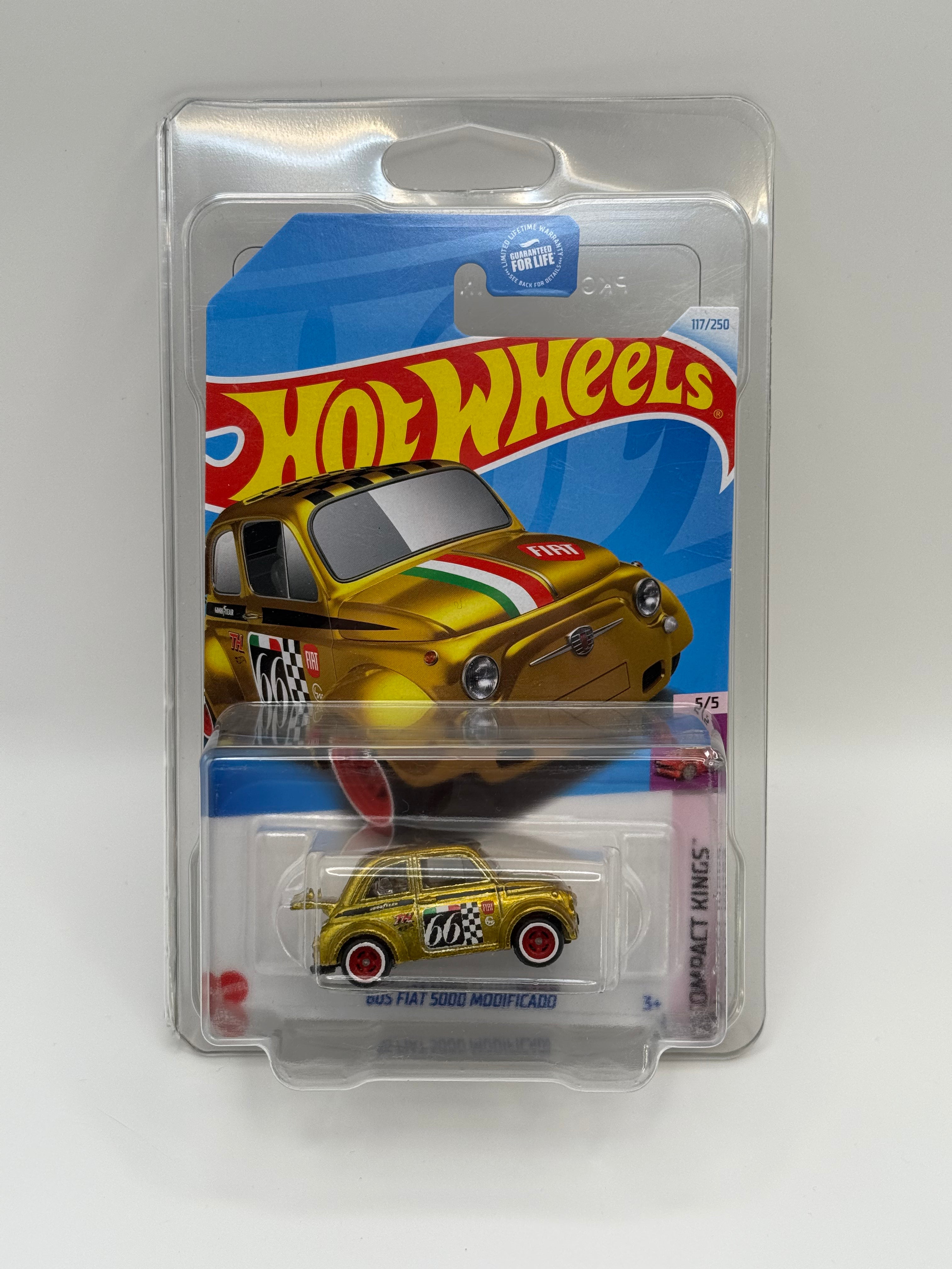 Hot Wheels 2024 Super Treasure Hunts '60s Fiat 500D Modificado