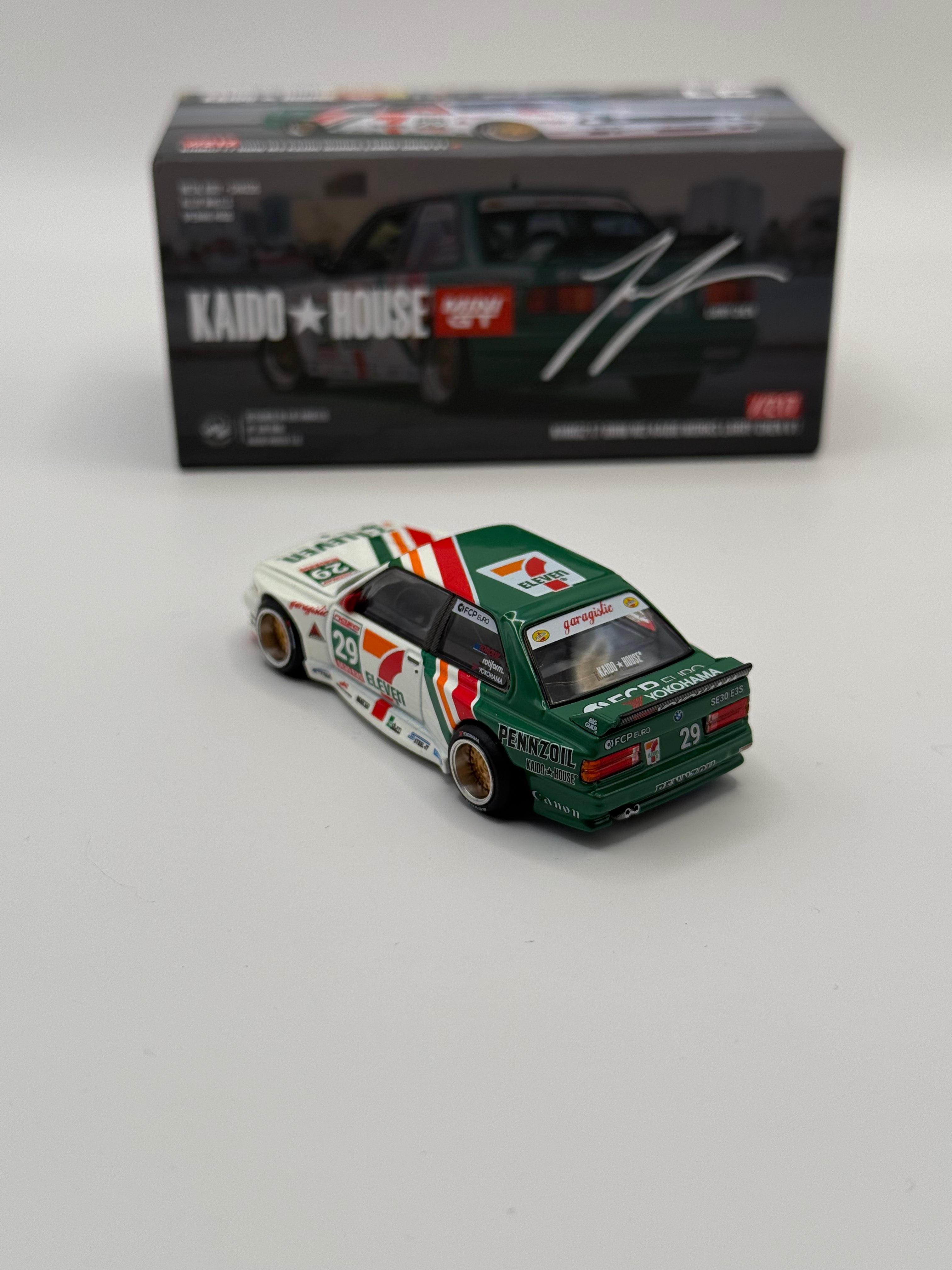 Kaido House x Mini GT 1:64 BMW M3 Kaido Works Larry Chen V1 – USA Exclusive – MiJo Exclusives