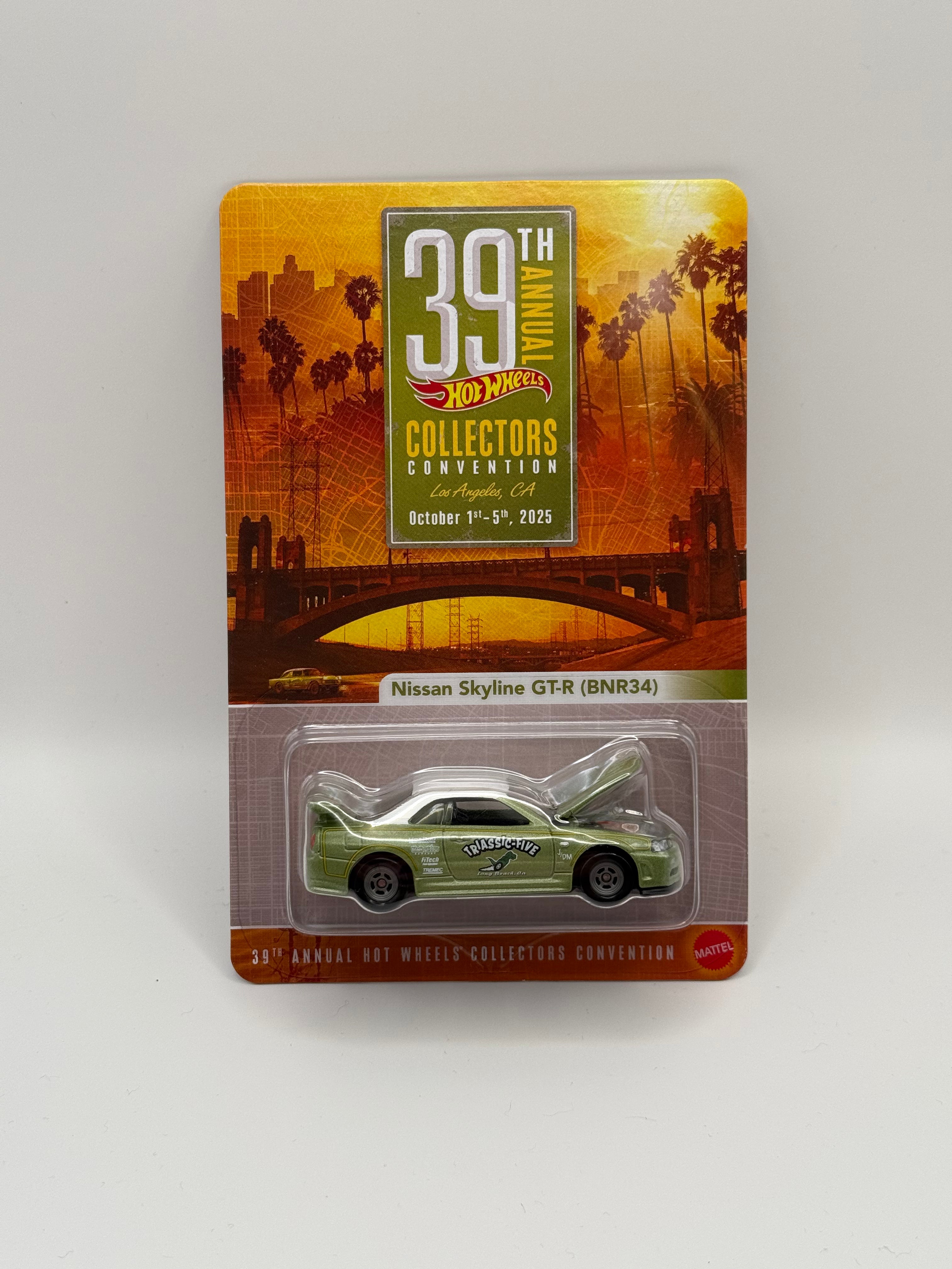 2025 39th Hot Wheels Collectors Convention Nissan Skyline GT-R (BNR34)
